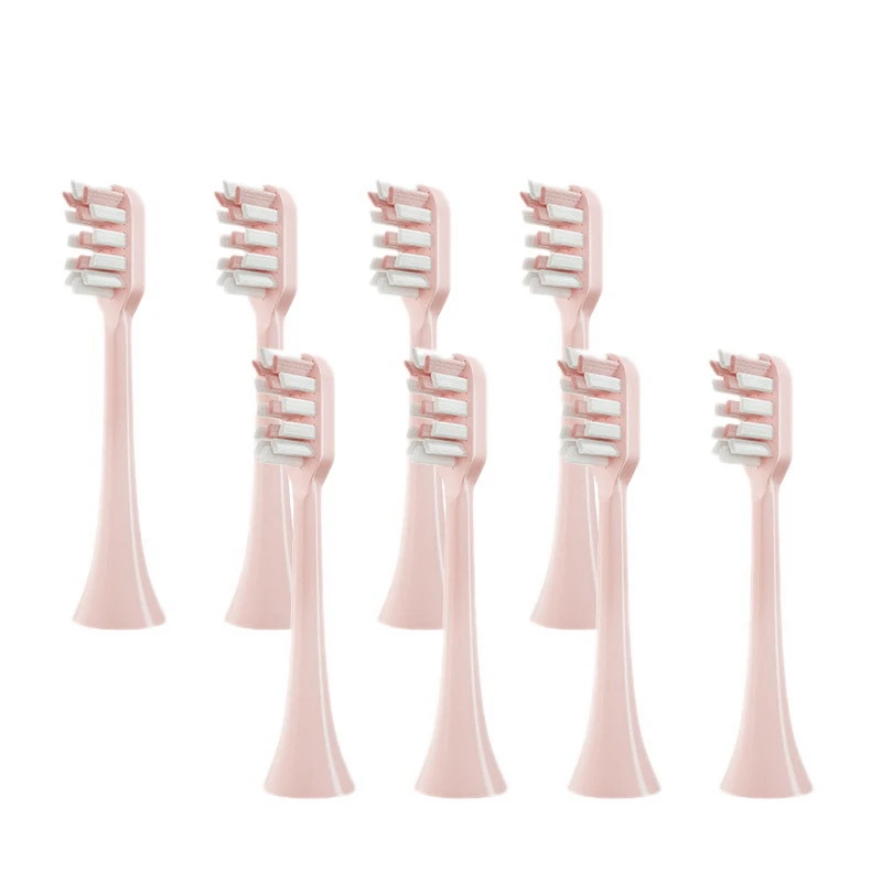 Substituição Toothbrush Heads para Xiaomi, escova de dente elétrica, SOOCAS V1X3 X3U X1 X3 X5, rosa, 8pcs