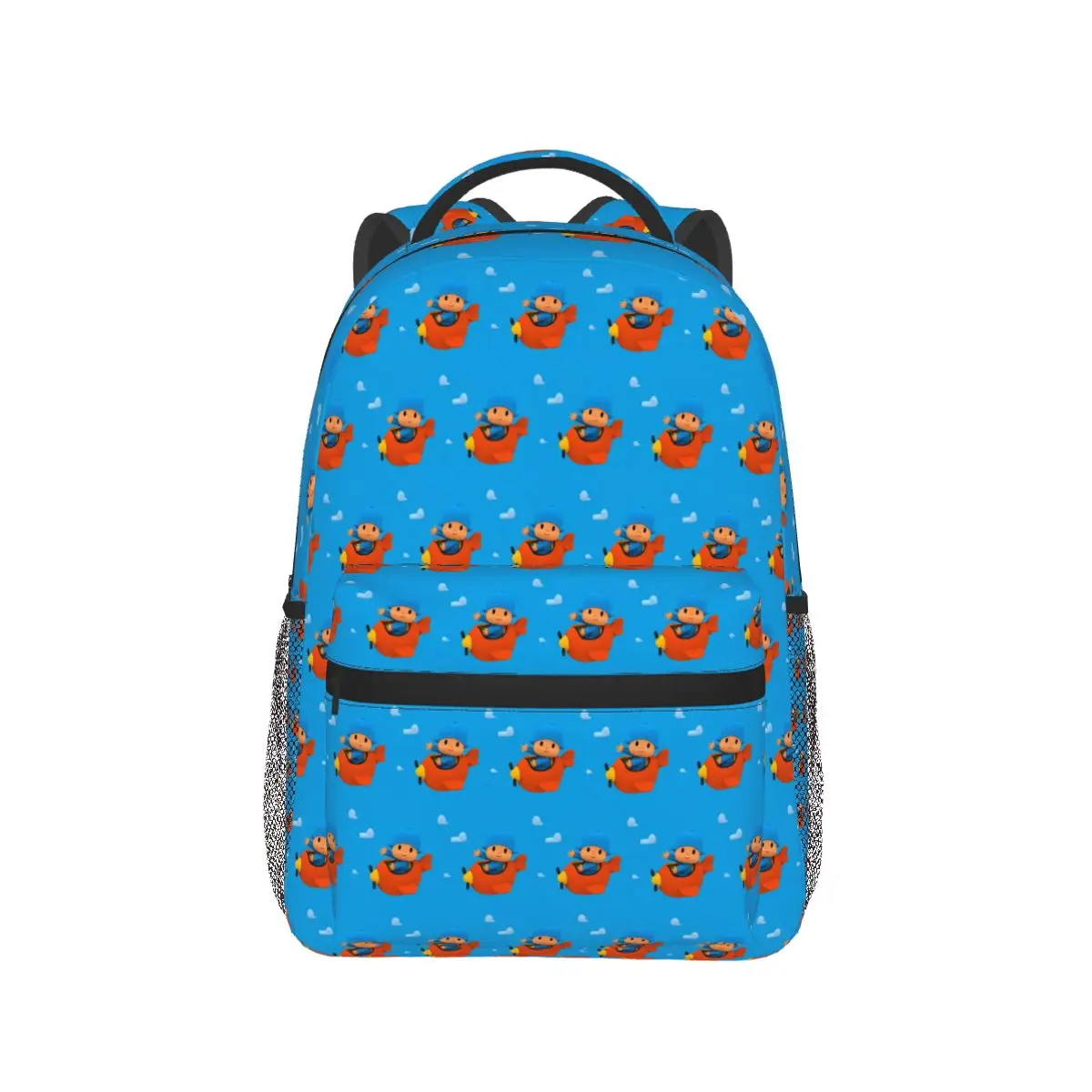 Blauer Pocoyo Kinder-Cartoon-Rucksack, heißer Verkauf, Tagesrucksack, große Kapazität, Kinder-Büchertasche, Schultasche, Umhängetaschen für Männer und Frauen