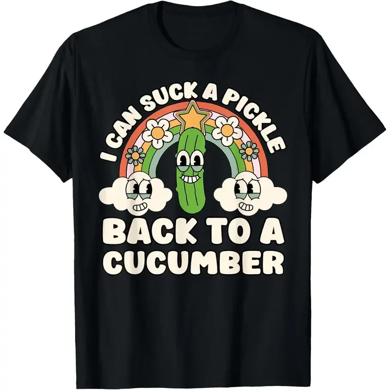 Cotton Graphic Print T-Shirt - Breathable, Comfortable Everyday Fabric, Casual Short Sleeve Round Neck Distressed Top with Funny Quote 