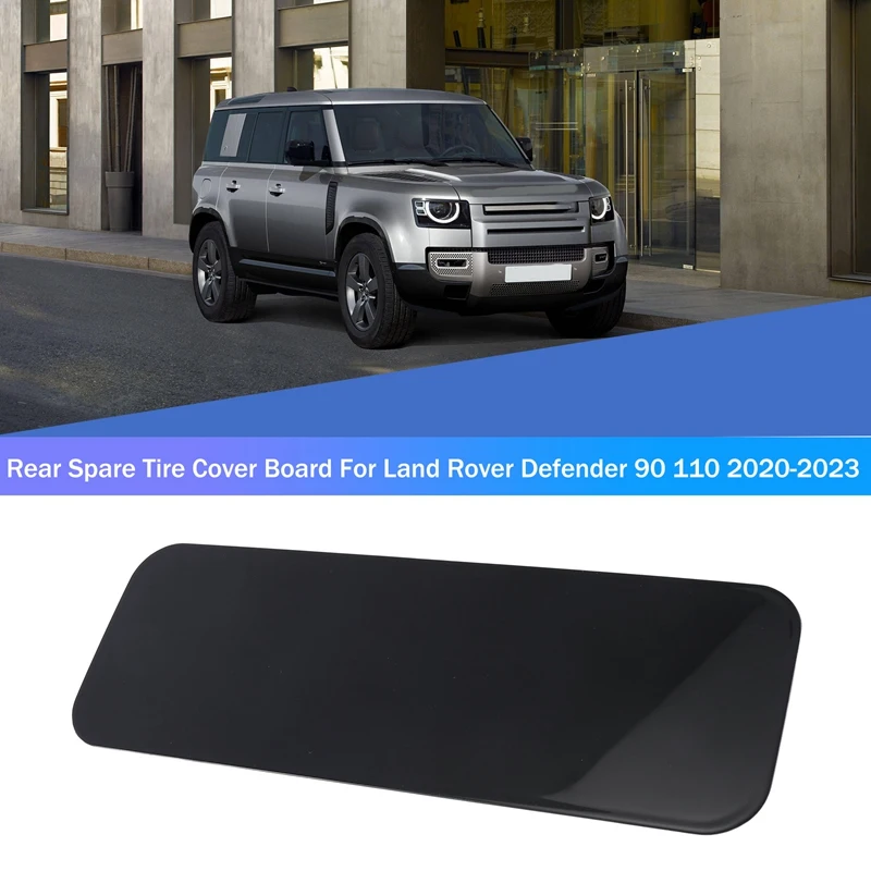 

Car Rear Spare Tire Cover Board For Land Rover Defender 90 110 2020-2023 Protective Cover Car Trunk Tailgate Decoration