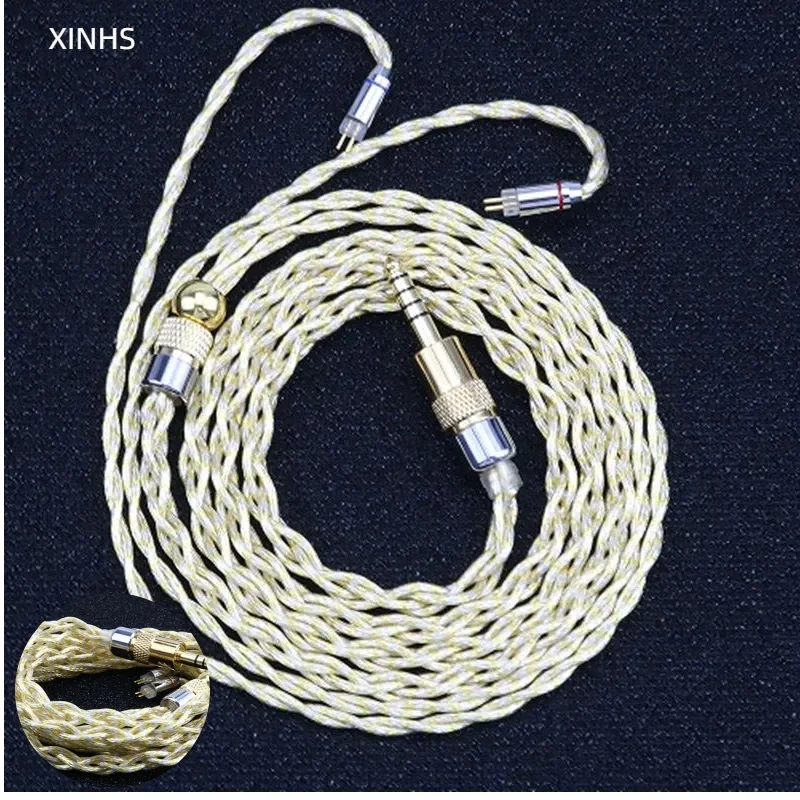 XINHS B06 4-core single crystal copper, gold, silver, palladium mixed shielding cable