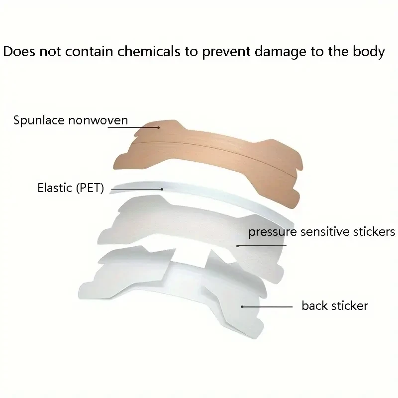 100/50/10 Pcs Ventilation Nasal Patches Help Stop Snoring Auxiliary Breath Smooth Improve Night Sleep Quality Care Health Patch