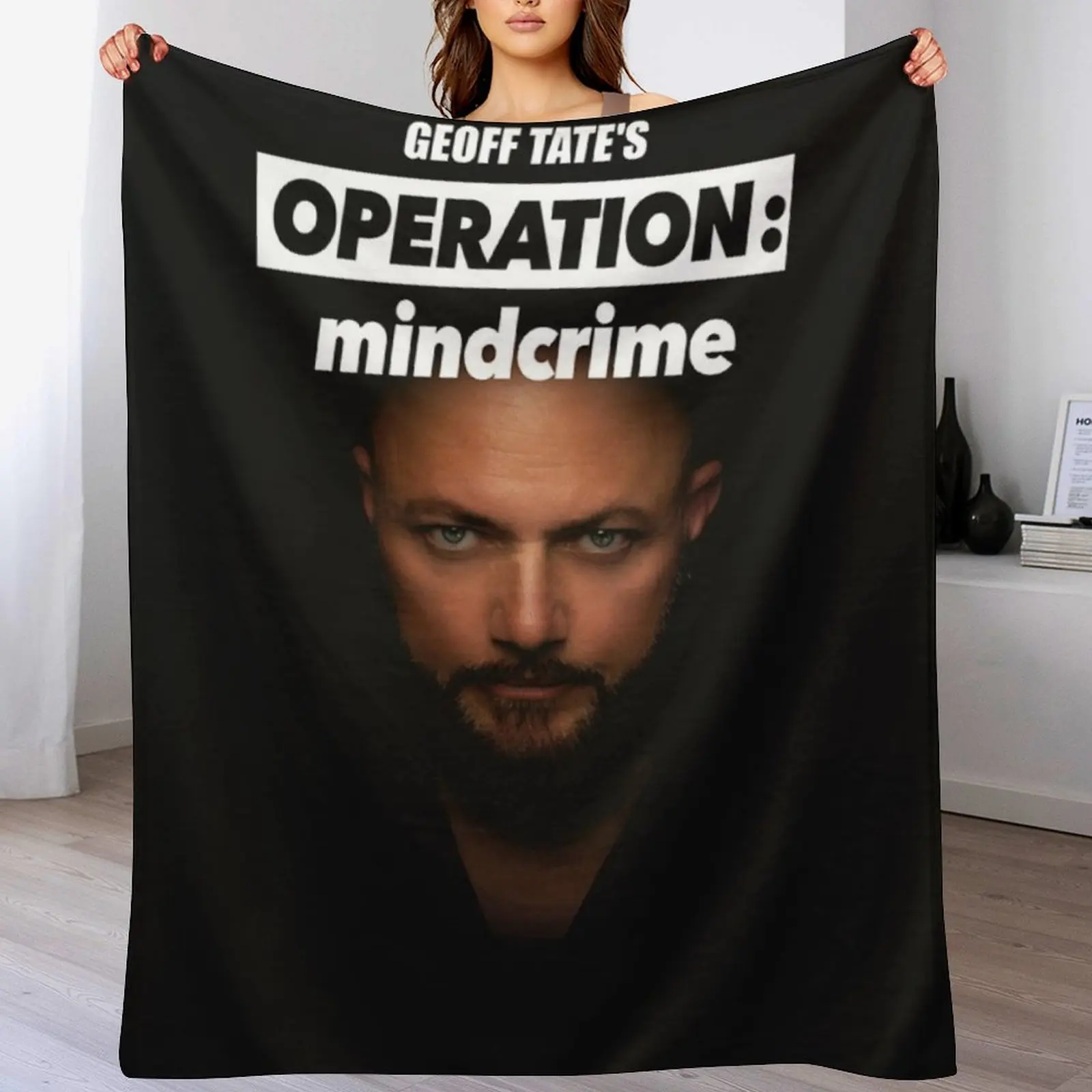 

Geoff Tate Operation Tour 2020 Edanstress 2 Throw Blanket Luxury St Blankets For Baby Summer Multi-Purpose Blankets