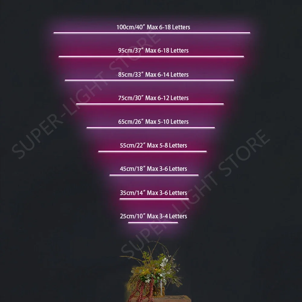 Big LED Neon Sign 90cm Width The Best is yet to Come Sign Wedding Decor Neon Sign Custom Neon Light for Birthday Party Gifts