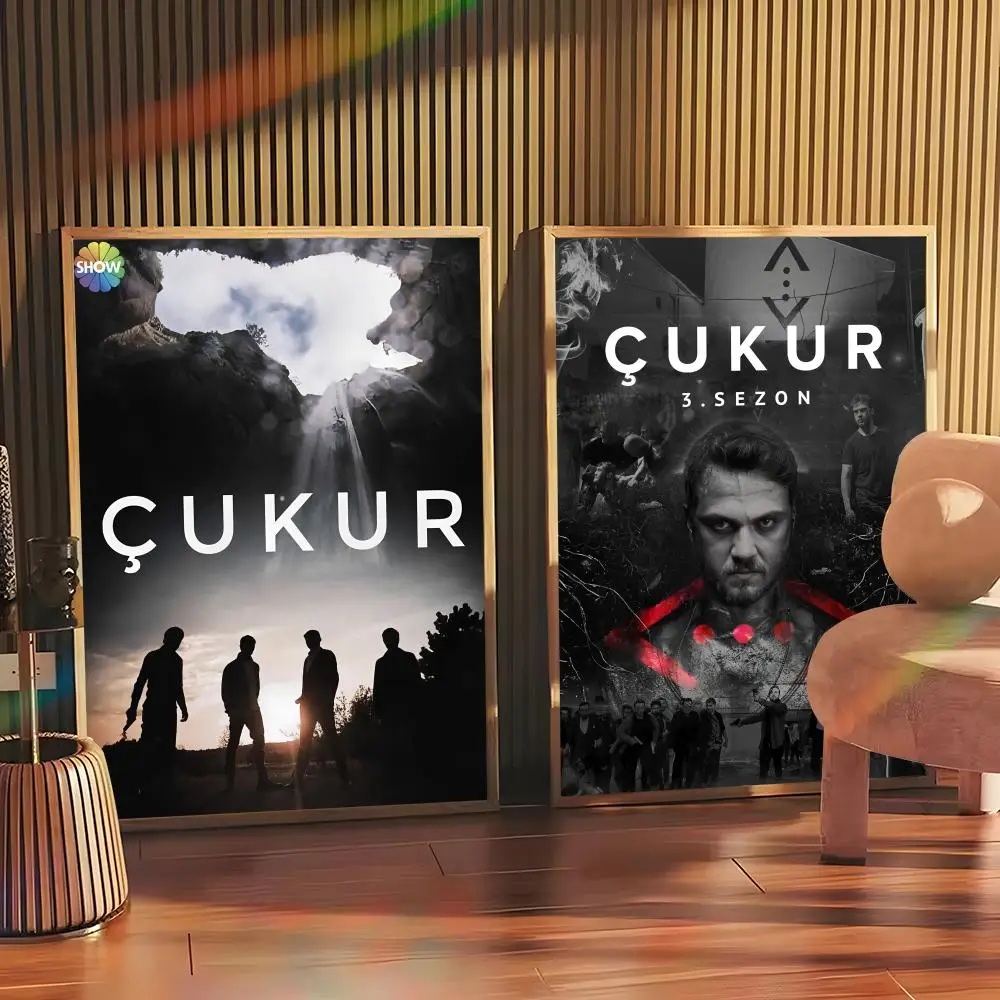 ملصق مسلسل تلفزيوني تركي C-Cukur ملصق مثالي ذاتي اللصق مصمم لمساحات تناول الطعام في المكاتب المنزلية #3