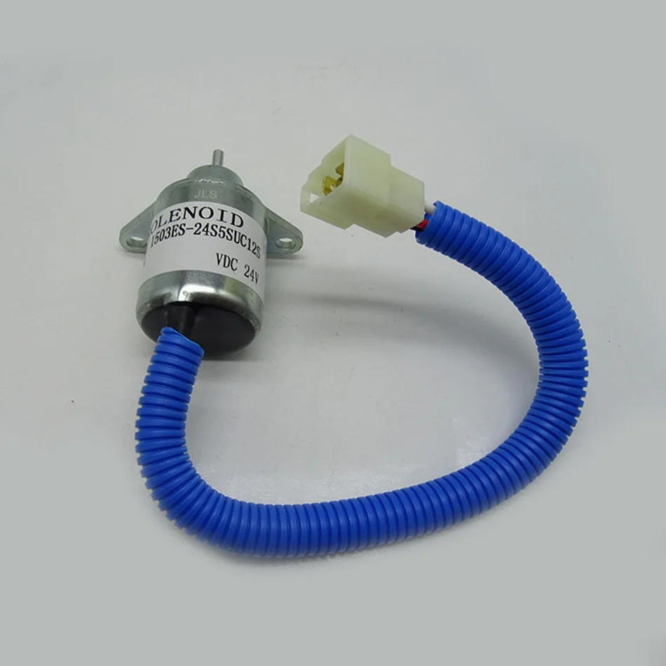 

Fits Yangma flameout switch 1503es-24s5suc12s24V excavator accessories Yangma flameout solenoid valve