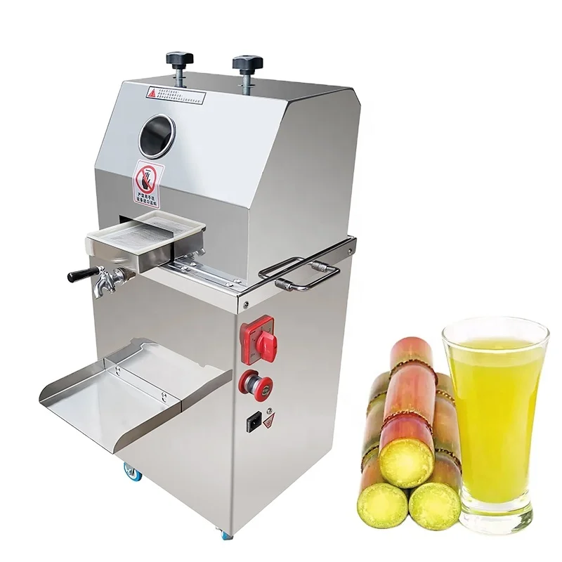 Electric Stainless Steel Commercial Sugarcane Juicer Press Mill Extruder Small Large Cane Juice Squeezer Machine Extractor