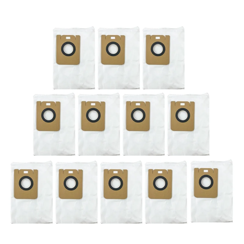 

12Pcs Dust Bag for Xiaomi Dreame Bot Z10 Pro / L10 Plus Auto-Empty Robot Vacuum Cleaner Replacement Spare Parts