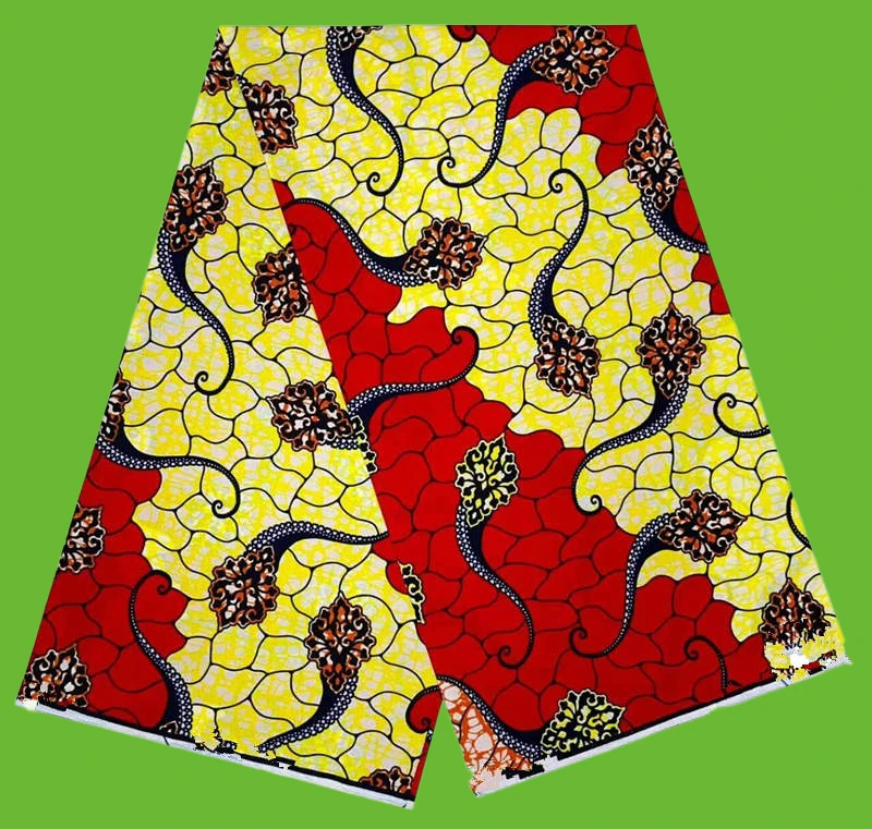 فستان هولاندايس أصلي 100% قطن حقيقي مضمون من قماش طباعة شمع حقيقي للغاية فستان باجني هولندي شمع ذهبي كبير للغاية #5