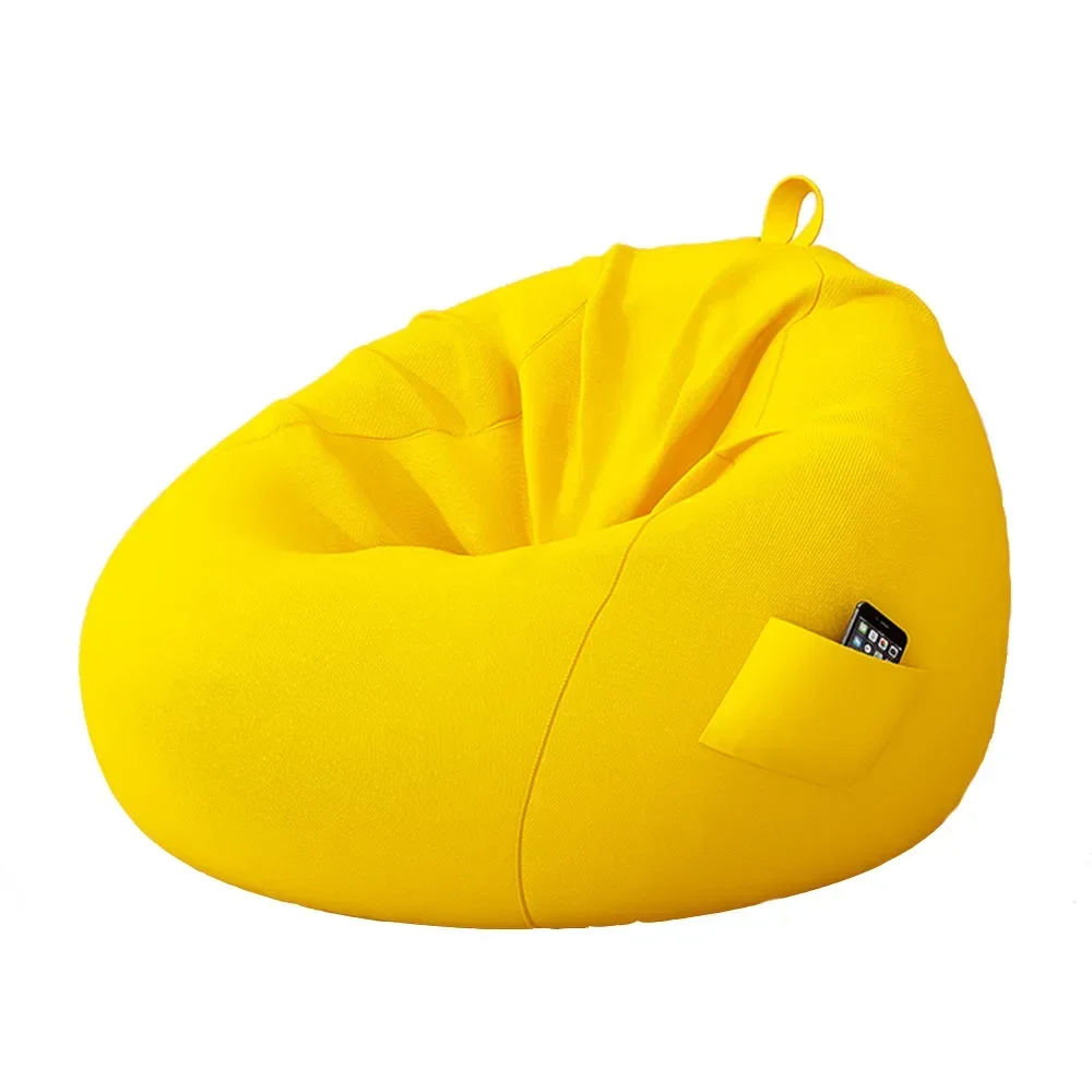 Premium Comfortable Lazy Sofa Can Lie or Sleep Bean Bag Sofa Tatami Style Back Cushion Single Small Chair Cozy Chair