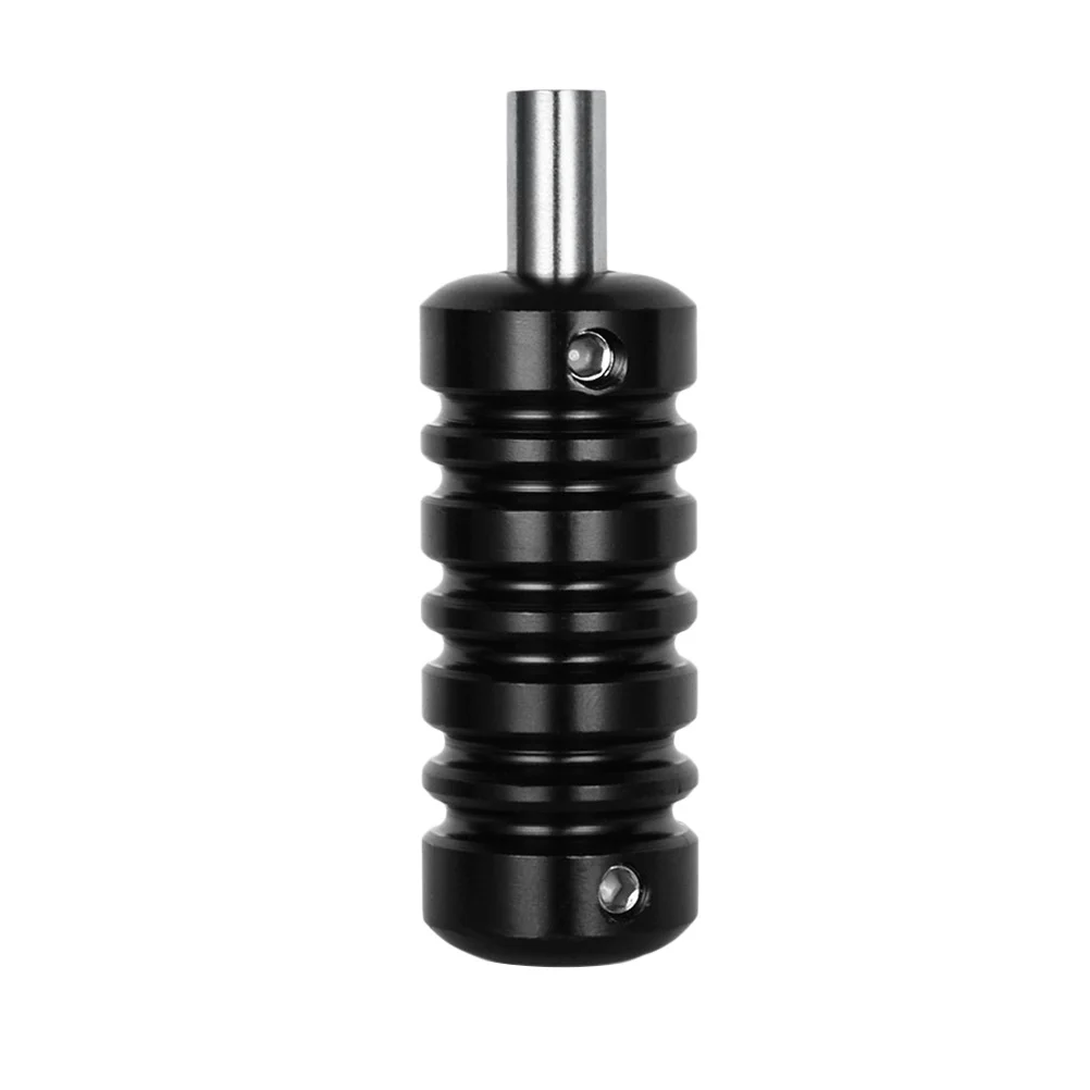 

1pc Aluminum Machine Grip Black Lightweight Anti-Slip For Tattoo Shader Liner Eyebrow Adjustable Grip Tube Accessory