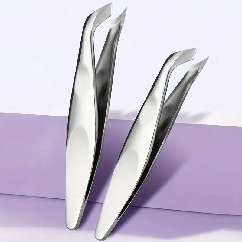 Herramientas de pedicura para decoración de uñas, tijeras para piel muerta, cortaúñas, pinza para quitar uñas, acero inoxidable plateado