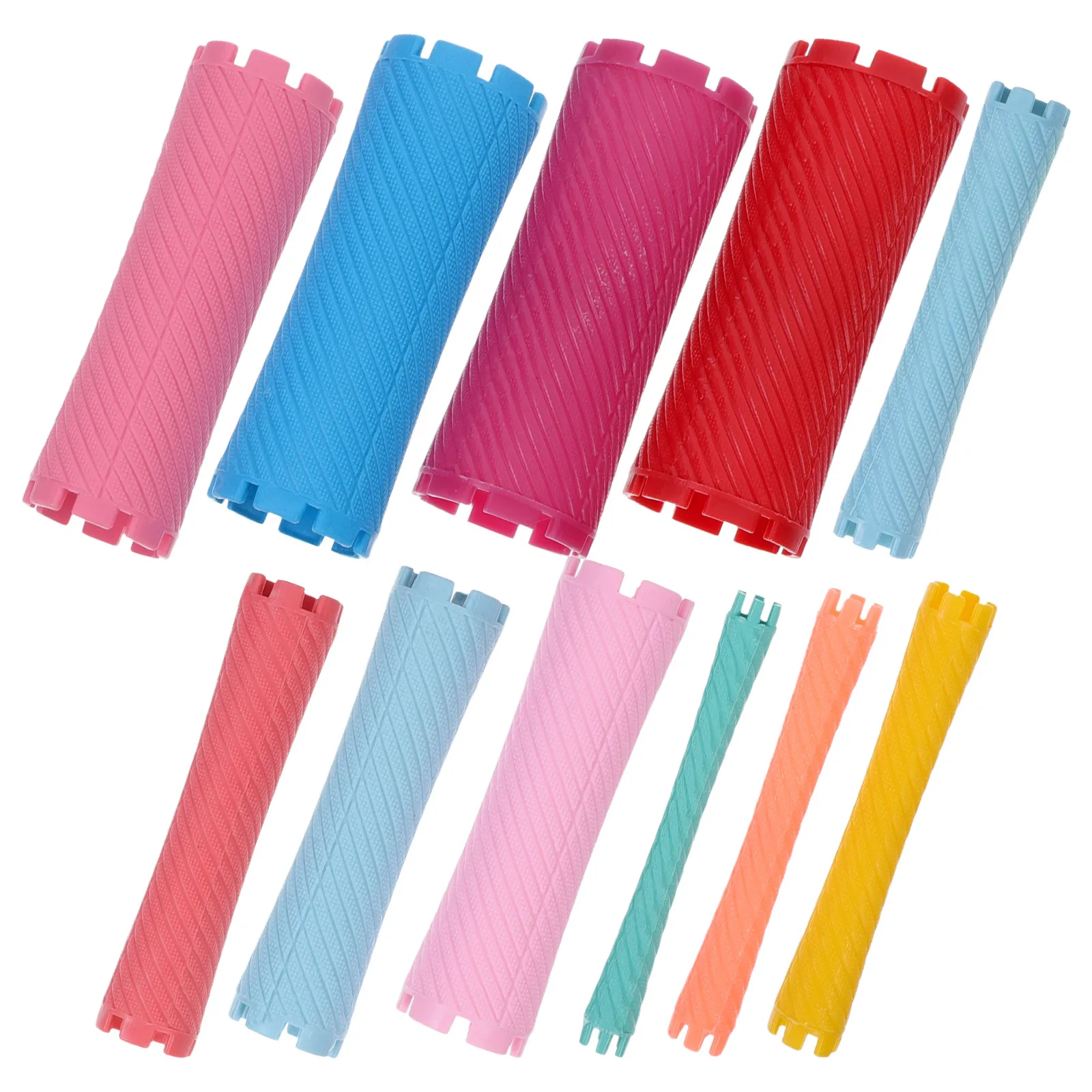

100pcs Hair Heating Rod Curling Tools Salon Perm Kit Reusable Non-Slip Durable Wavy Hair Roller Styling Accessories