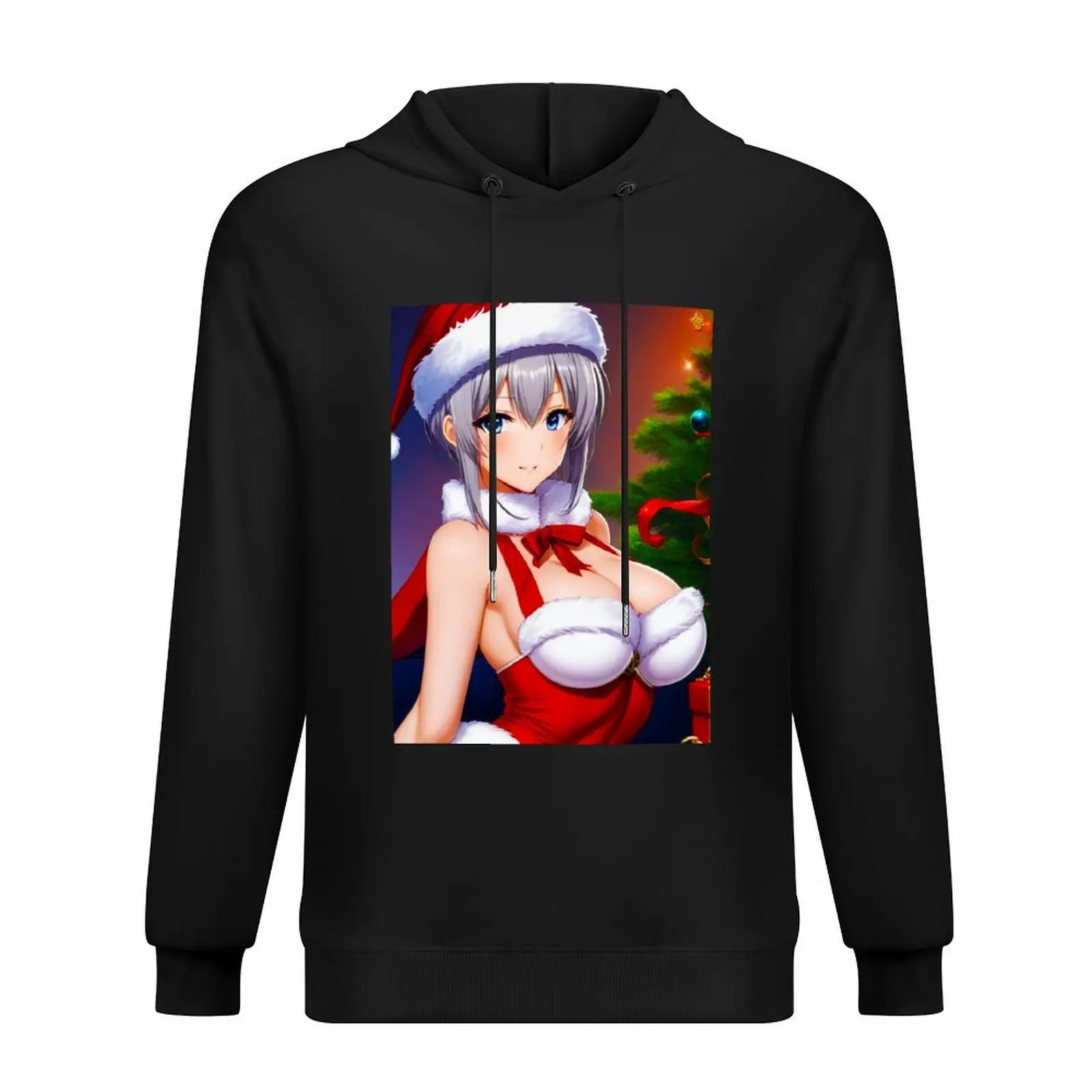 

Kawaii Christmas Delights: Cute Otaku Girl's Hentai Wonders Hoodie mens clothes clothes for men men's winter sweater hoodie man