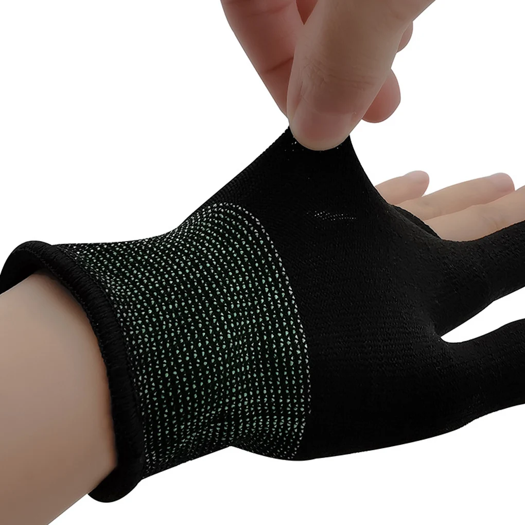 1 Pair Gaming Fingertips Sleeves Sweat-proof Controller Touch Screen Gloves Breathable Sensitive Hand Cover Protectors