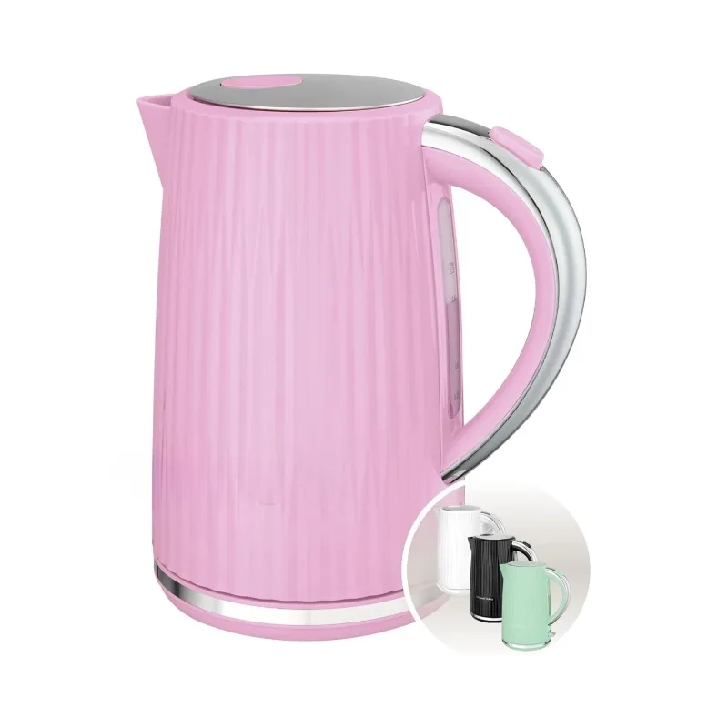 

High-value pink series, retro fashion electric kettle, breakfast bread machine