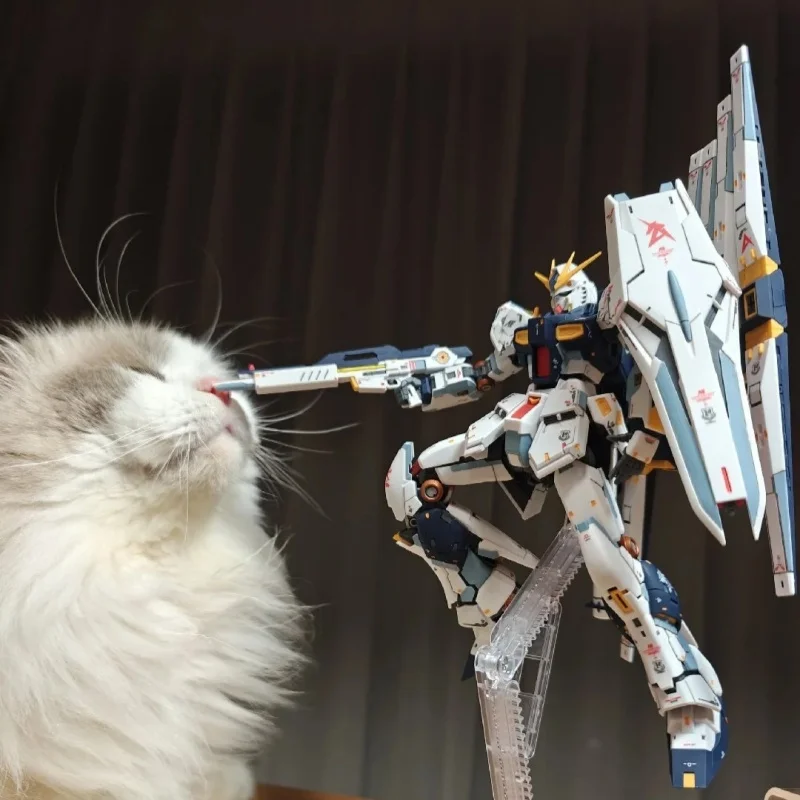 IN STOCK CHANGLONG 5502 Rx-93 V RG 1/144 Assembly Model Kits V RG 1/144 Action Figure Movable Collectible Robot Model Toy Gift