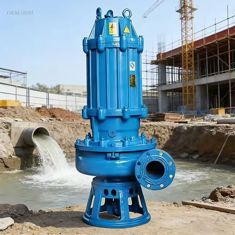 Submersible Centrifugal Slurry Pump Heavy Duty for River Bed Sediment Pond Dredging
