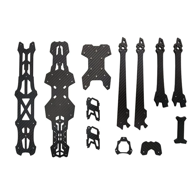 5/10 Inch FPV Drone Carbon Fiber Frame Custom Machining Parts F550 MARK4 V2 Quadcopters