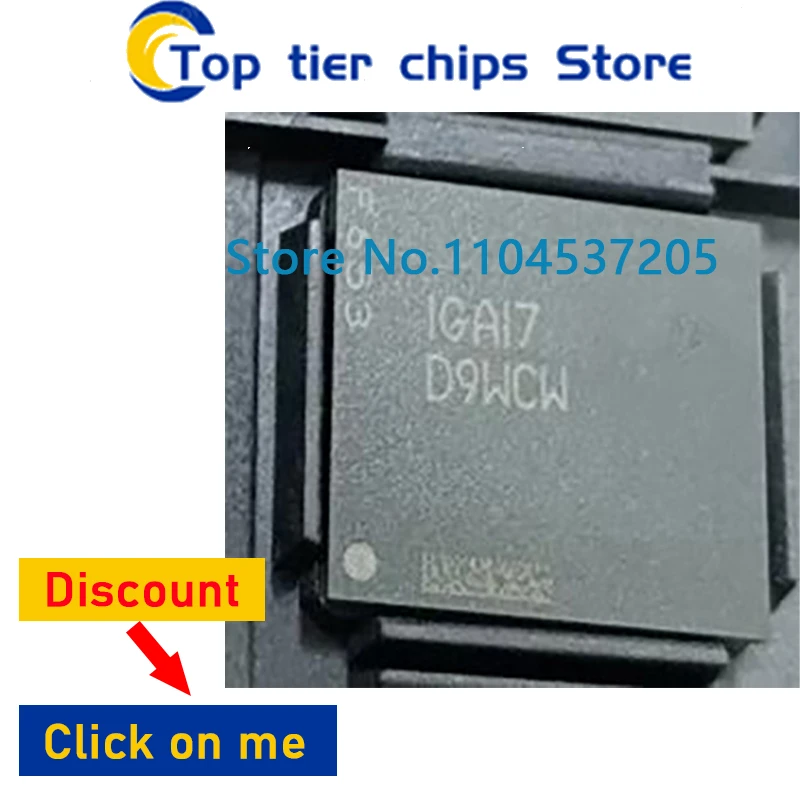 1PCS 100% New Original D9WCR MT61K256M32JE-12:A D9WCW MT61K256M32JE-14:A MT61K256M32JE DDR6 BGA