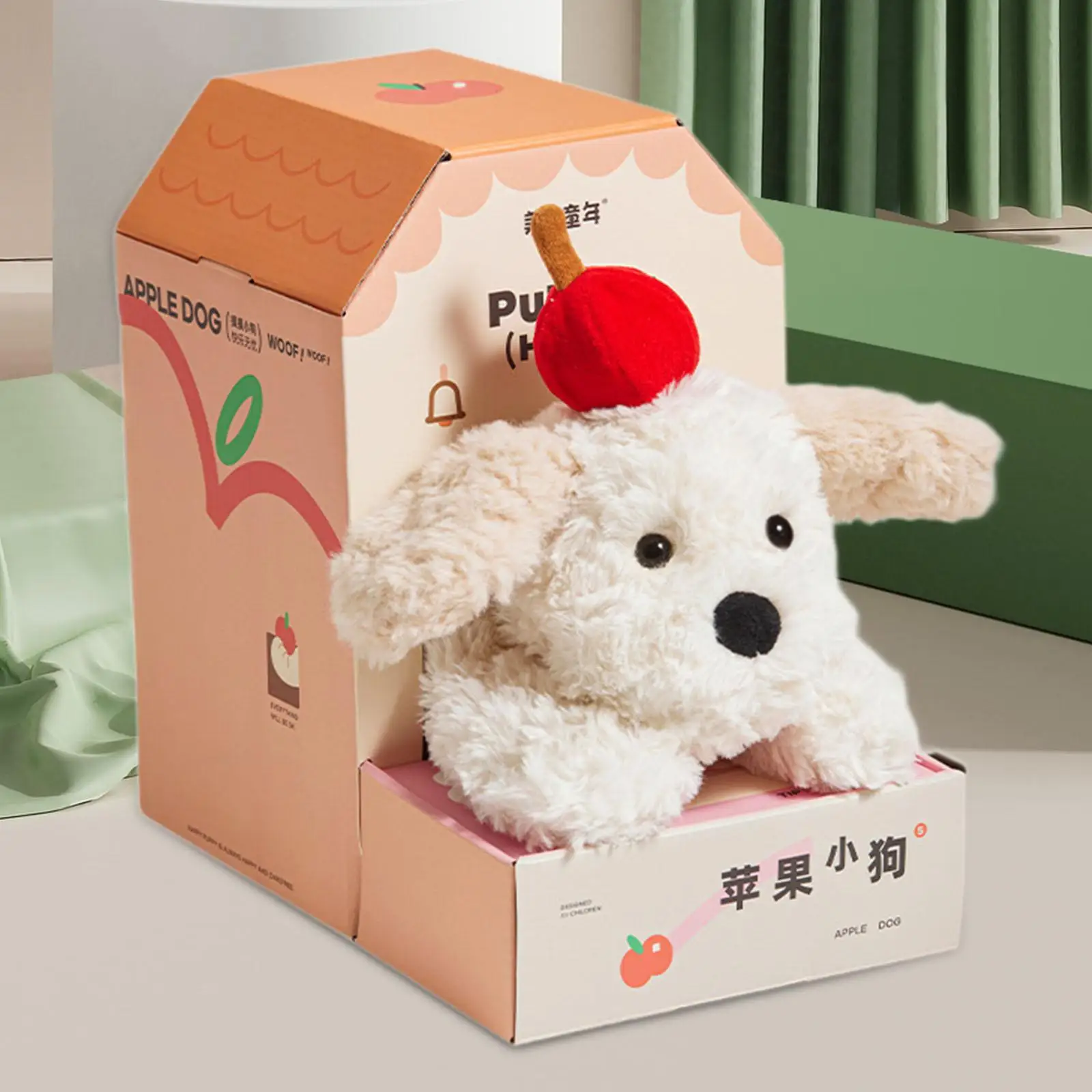 Stuffed Animal Dog Home Decorative Creative Crossbody Bag for Kids Hugging Toy for Kids Baby Boys Girls Children Birthday Gifts