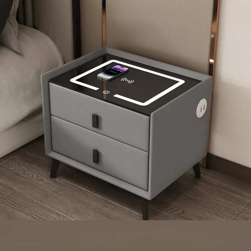 Nightstands Bedside Table Smooth Luxury Elegance Economy Tables Wood Coffee Bed Headboard Hanging Sofa Side End Bookcase Nordic