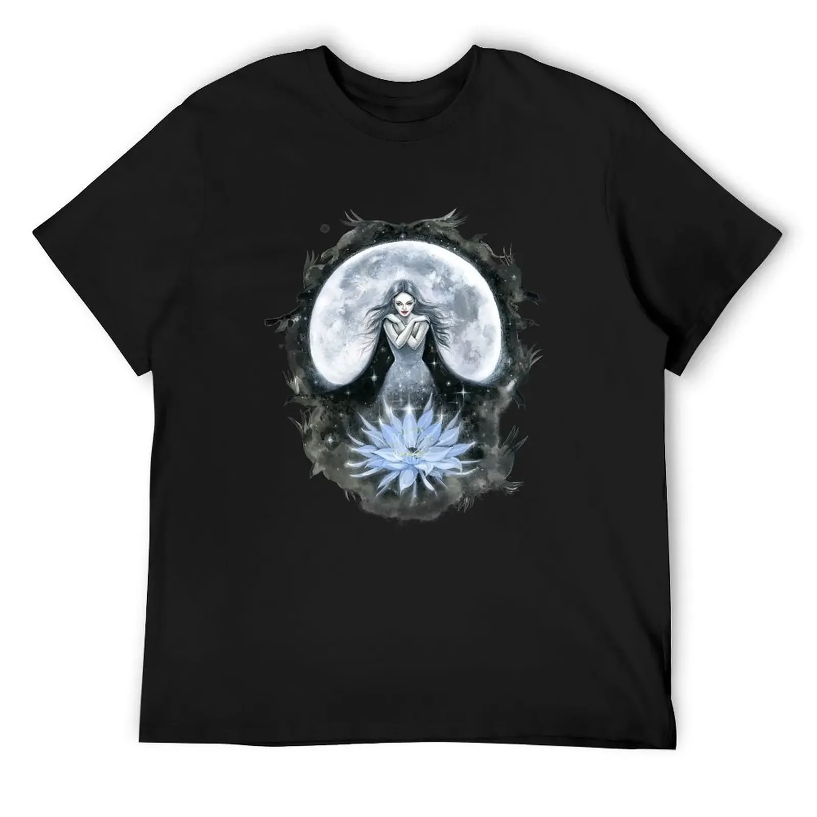 

Queen of Night. Fantasy art. T-Shirt funny costumes rapper graphic tees basketball graphic tees plain white t shirts men
