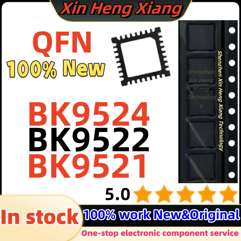 

(2-10pcs) BK9522 BK9521 BK9524 BK9521QB BK9522QB BK9524QB QFN-32