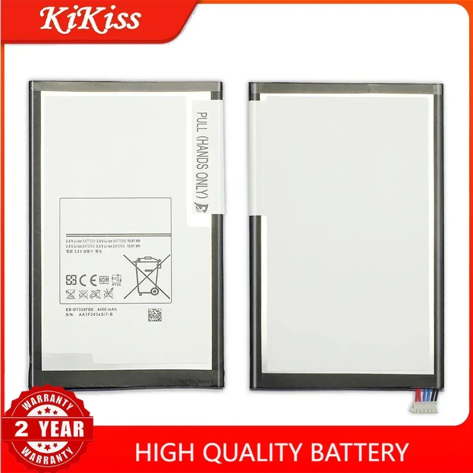 EB-BT330FBE Battery For Samsung Galaxy Tab 4 8.0 T330 T331 T331C T335 SM-T330 SM-T331 SM-T335 Bateria 4450mAh  Tracking Number