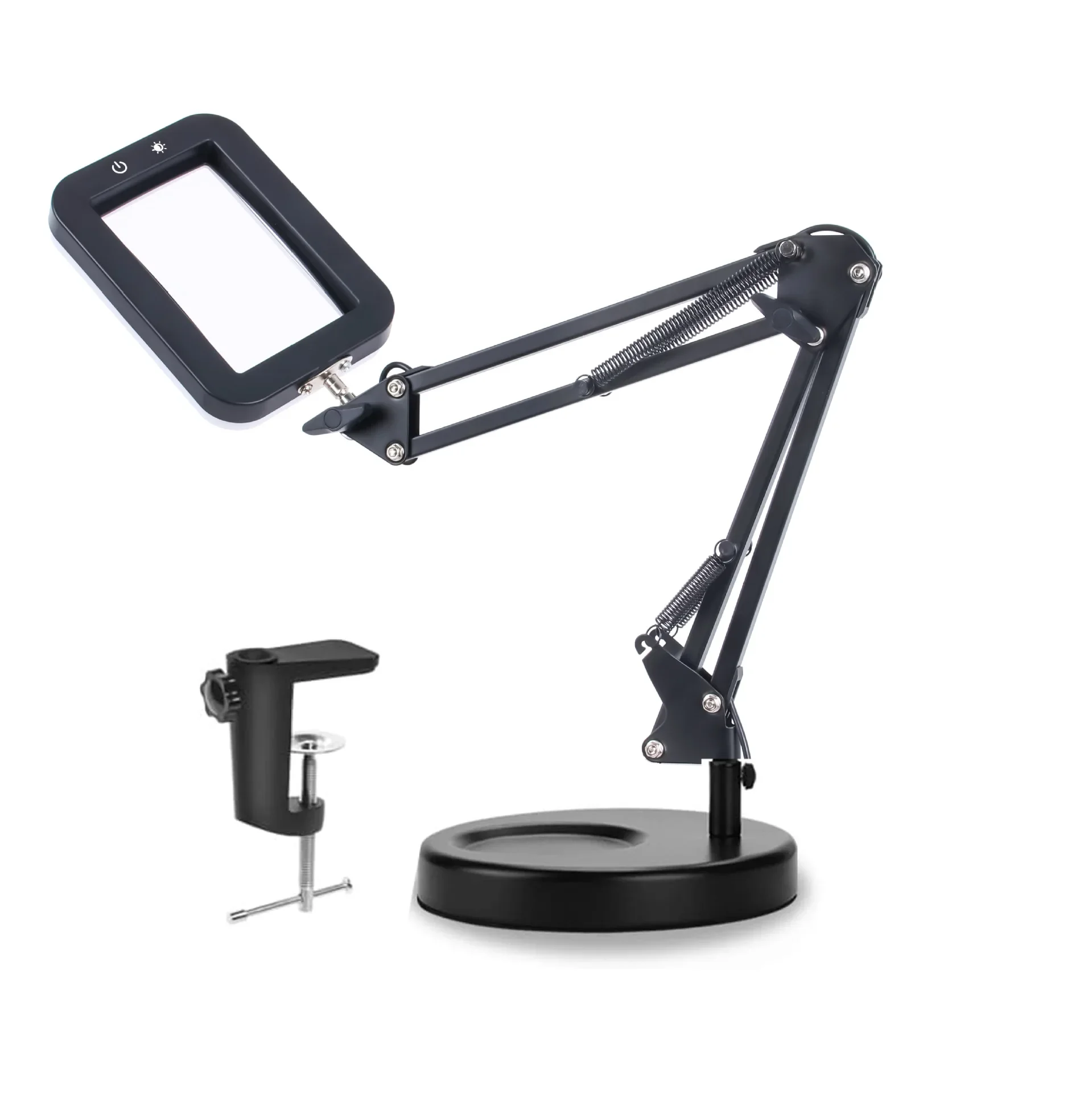 Stable Desktop Magnifying Glass With Lamp Welding Circuit High Definition Workbench Special Identification Watch Maintenance 007