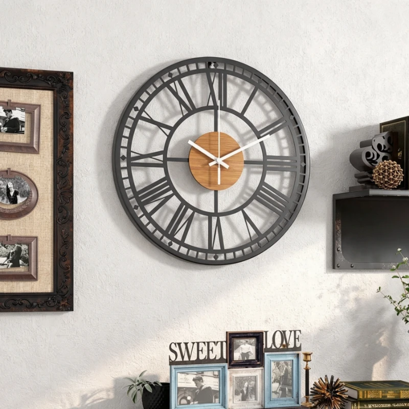 Modern Wall Clock Art Decoration Wall Clocks Living Room Decorative Large Clock Silent Mechanism Elegant Watches Home Ornaments