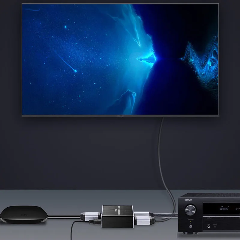 HDMI互換オーディオスプリッター,4K, 2K, 3Dビデオエクストラクター,3.5mmオーディオコンバーター,SPDIF,ステレオ出力アダプター,5.1デコード
