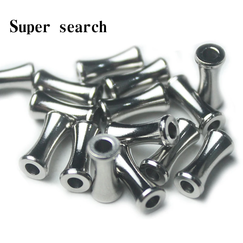 10PCS Stainless Steel Bamboo Joint Shape Beads Tube Bamboo Loose Beads For Jewelry Making DIY Bracelet Necklace Accessories