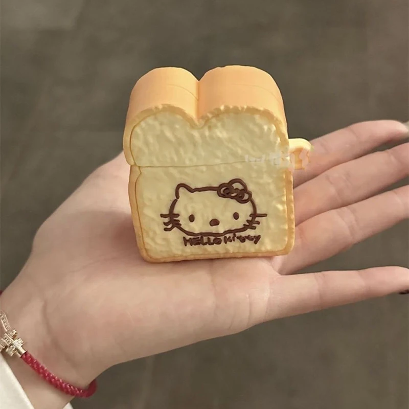 

Sanrio Kawaii Anime Hello Kitty Protective Earphone Case Cute Sweet Cartoon Iphone Bluetooth Ear Case Lovely Gifts For Girls