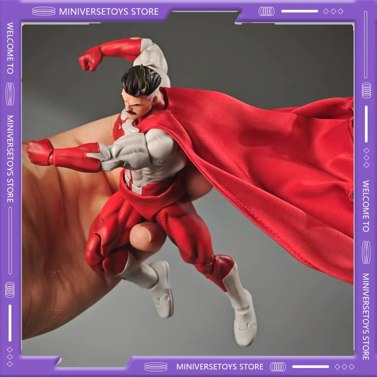 Figura de acción Invincible Omni-Man Mark Grayson – Coleccionable Anime - imagen 2