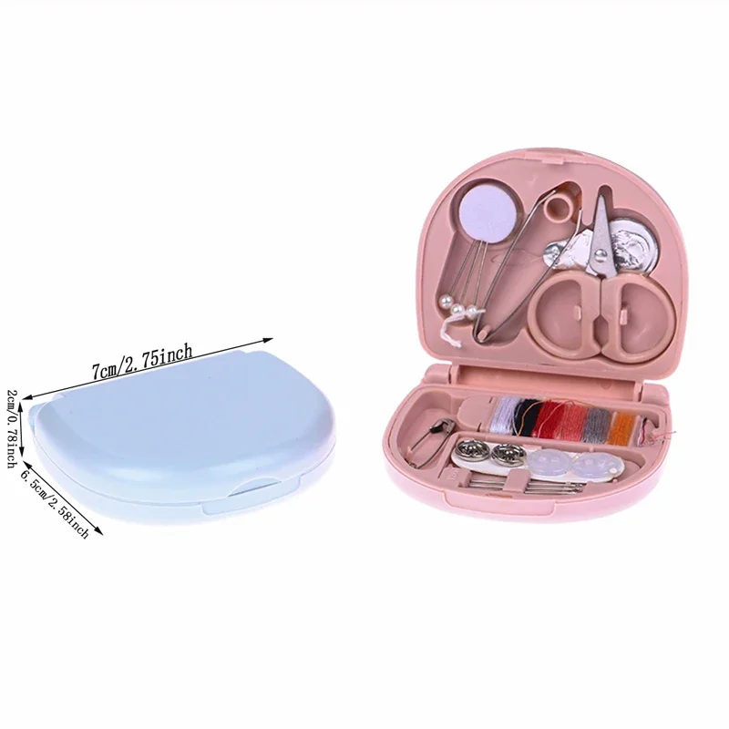 Mini Tragbare Nähsets DIY Multifunktionales Nähkasten-Set für Handquiltarbeiten, Nähen, Stickerei, Faden und Nähzubehör – Detail 6