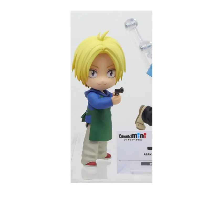 Bandai Original Anime Model Figuarts Mini FM SAKAMOTO DAYS AsaKura Shin Action Figure ของเล่นของขวัญสำหรับเด็ก