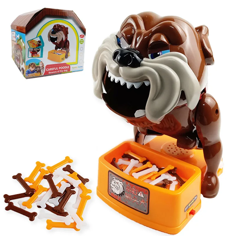 Novelty Medium Beware of Vicious Dog Biting People Tiger Dog Toys Tabletop Games Parent-child Interaction Spoof Vicious Dog Toys