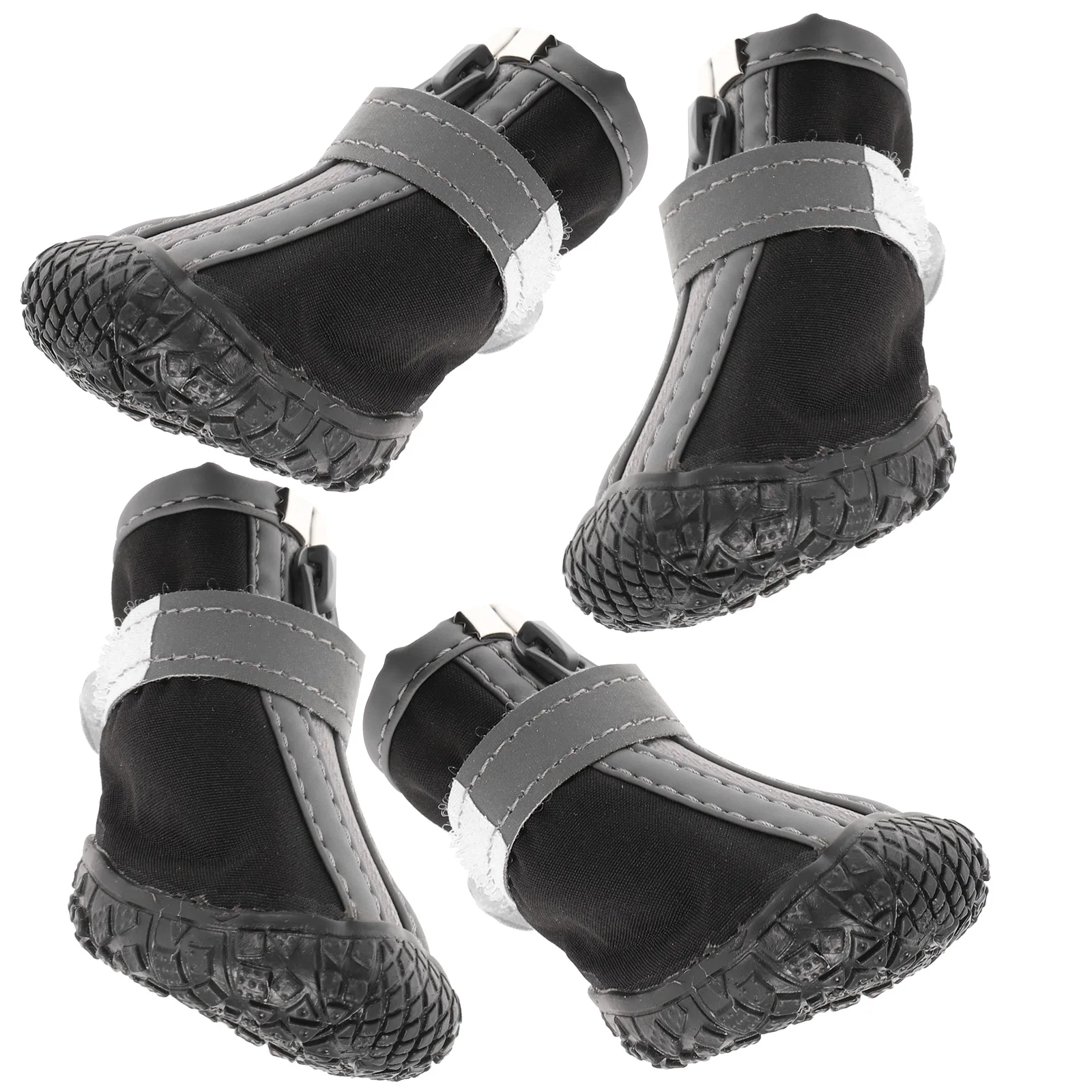 

4pcs Dog Booties Waterproof Anti Slip Durable for Size 2 Outdoor Hiking Running Dog Shoes Small Size Dogs for Dogs