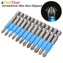 Magnetic Screwdriver Bit Set Anti Slip Non Cross Phillip Electric Drill Screw Driver Head Kit Impact Batch Power Hand Tool PH PZ