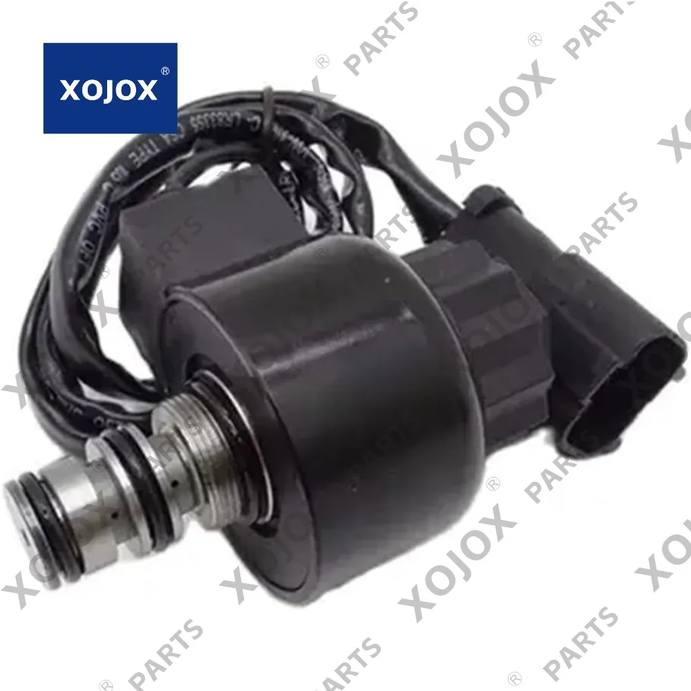 

XOJOX Excavator Parts 2036042240 Compatible with PC60-5 Excavator/Earthmover Hook Rotary/Rotary Solenoid Valve PC60-6 PC120-5 Ko