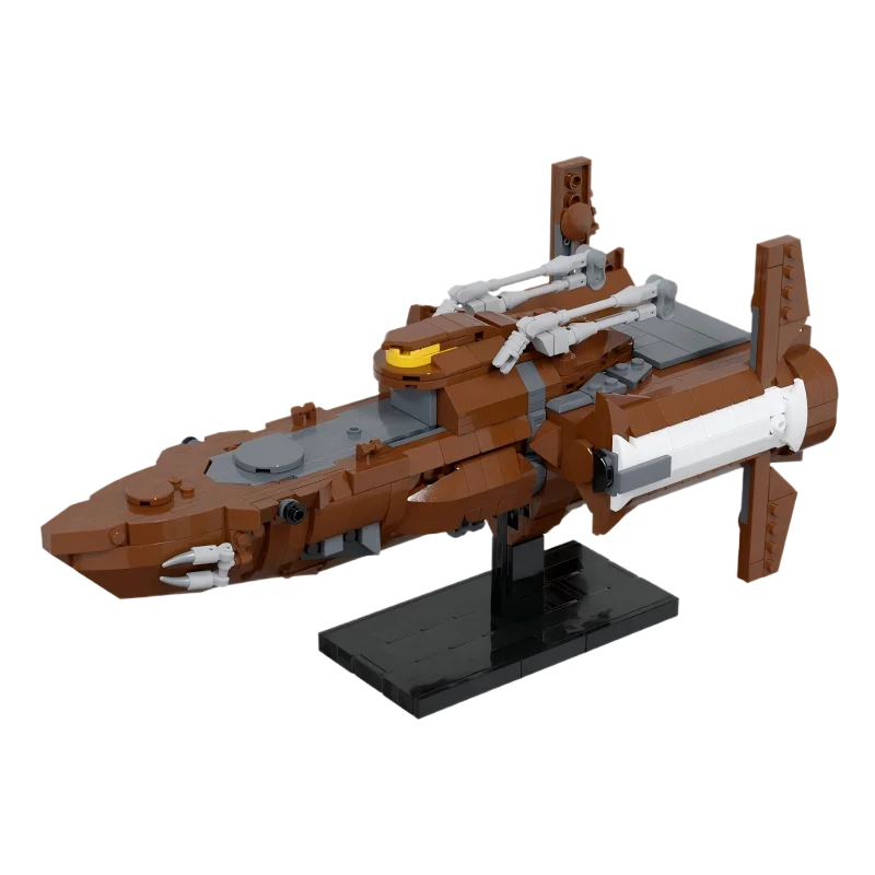 Beroemde Film Serie MOC-227180 Interstellaire Schip Bouwstenen Assemblage Model Originaliteit Bricks Collector Sets Speelgoed Geschenken