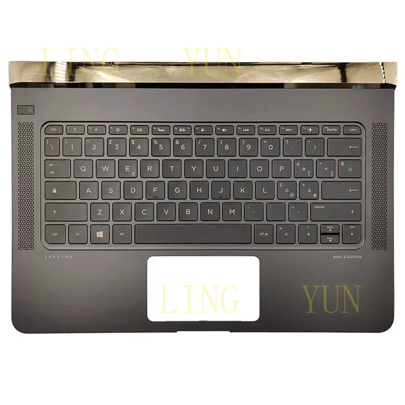 Z  Back Cover Palmrest w/Keyboard Bottom Cover for HP Spectre 13-V117TU 116TU TPN-C