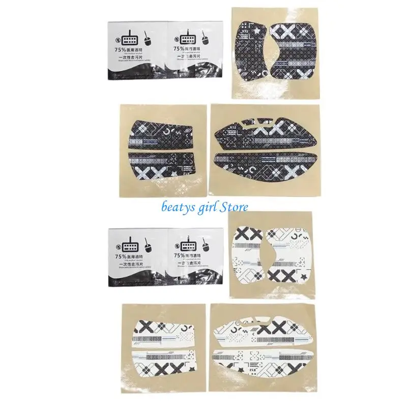 C7AB High Friction Mouse Grip Tape Mouse AntiSlip Sticker for ROG Keris 2ACE Enhances Reaction Speed Competitive Gamers