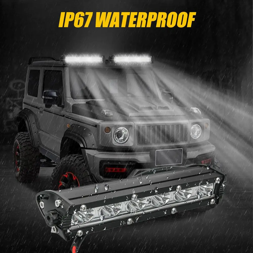 

7" 18w Spotlight Led Work Light Bar Lamp 3600lm 6000k Driving Fog Light For Off Road Vehicle 4wd Car Truck