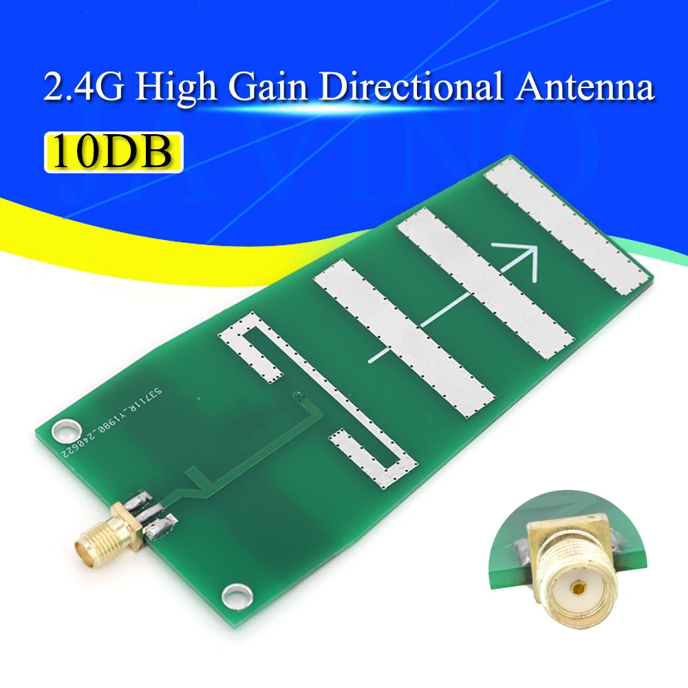Antena 2.4G o wysokim wzmocnieniu 10 DB kierunkowa transmisja obrazu antena Yagi 416 antena WIFI kierunkowa antena Yagi dla Yagi