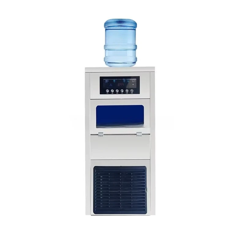 

Electric Cube Maker 2-in-1 Kitchen Water Dispenser with Cold Bottled Ice Suitable for Home and Hotel Use