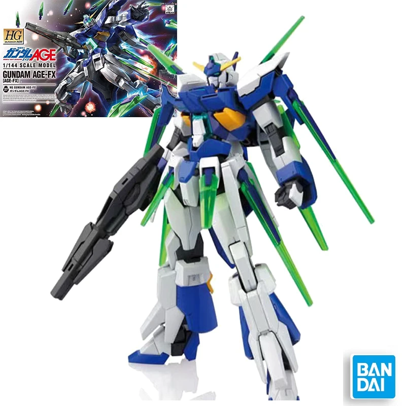 

Bandai HG 1/144 AGE МАСШТАБ МОДЕЛЬ GENOACEII RGE-B890 GUNDAM AGE-2 NORMALGUNDAM AGE FX аниме персонаж сборка модель игрушки подарок для мальчика