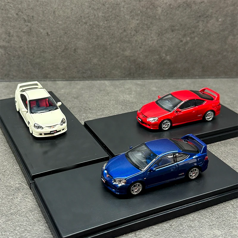 

Diecast 1:64 Scale Alloy Simulation Honda INTEGRA TYPE R DC5 Toy Car Sedan Front Cover Can Be Opened Car Model Display Toy Gift