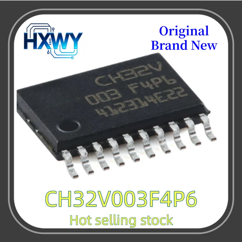 (10/50pieces) CH32V003F4P6 CH32V003F4 SOP-8 Microcontroller New Electronic Parts Fast Delivery High Quality In Stock